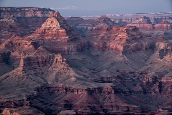 After sunset, Grandview Point