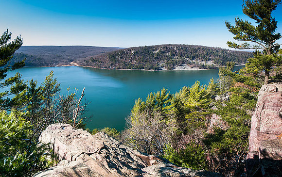 Devil's Lake panoramic