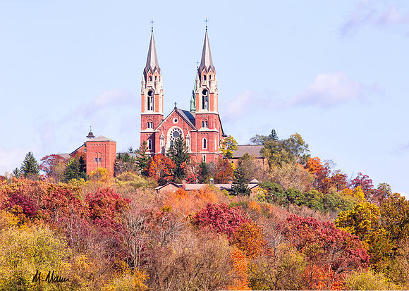 Autumn at the basilica